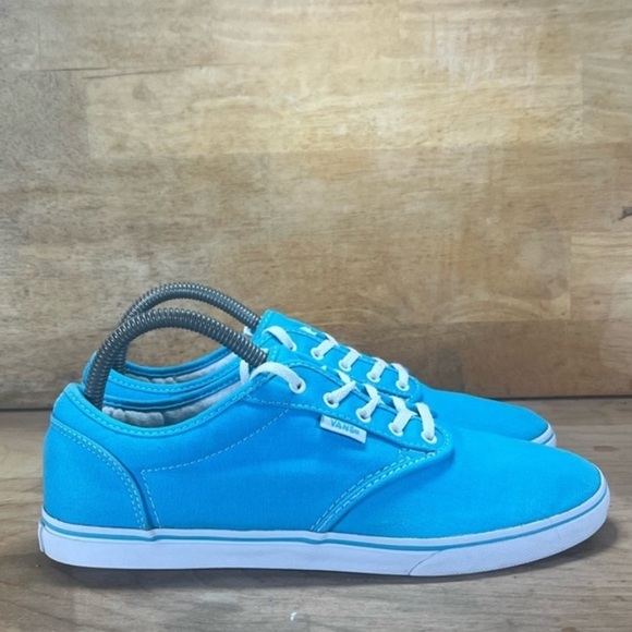 Vans Shoes - Van Off The Wall Authentic Womens Size 8.5 Shoes Sneakers Teal Lace Up